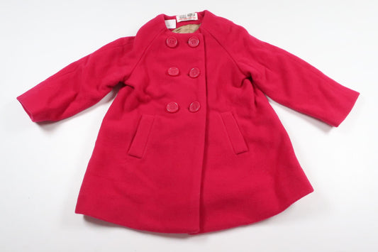 Frakke fra Zara - Størrelse 74/80 - Lyserød