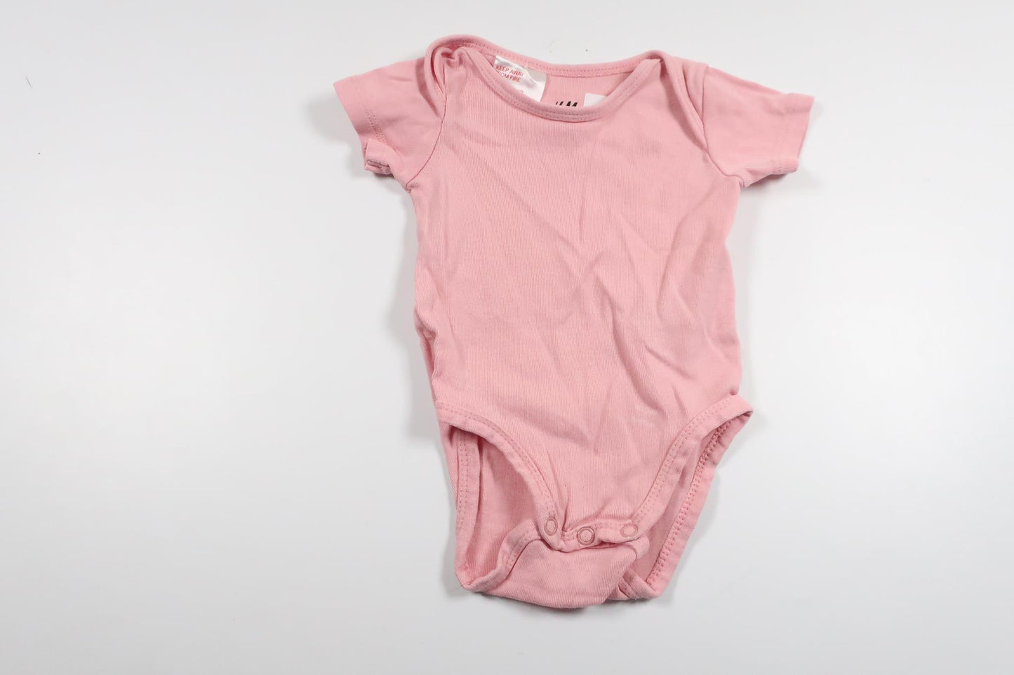 Bodysuit fra H&M - Størrelse 62 - Lyserød