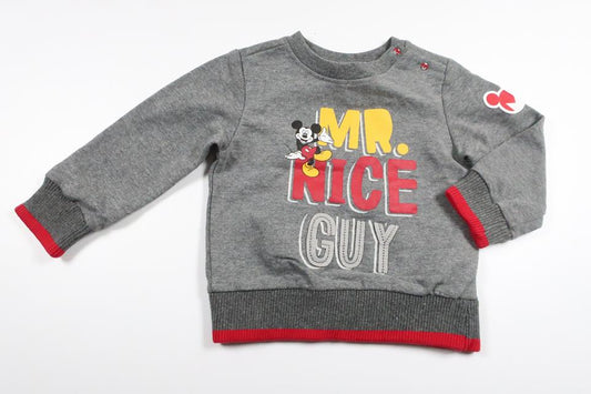Sweatshirt fra Disney - Størrelse 74 - Grå