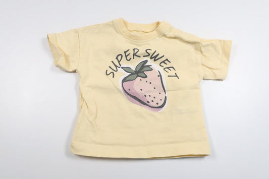T-shirt fra ICA I Love Eco - Størrelse 68 - Gul