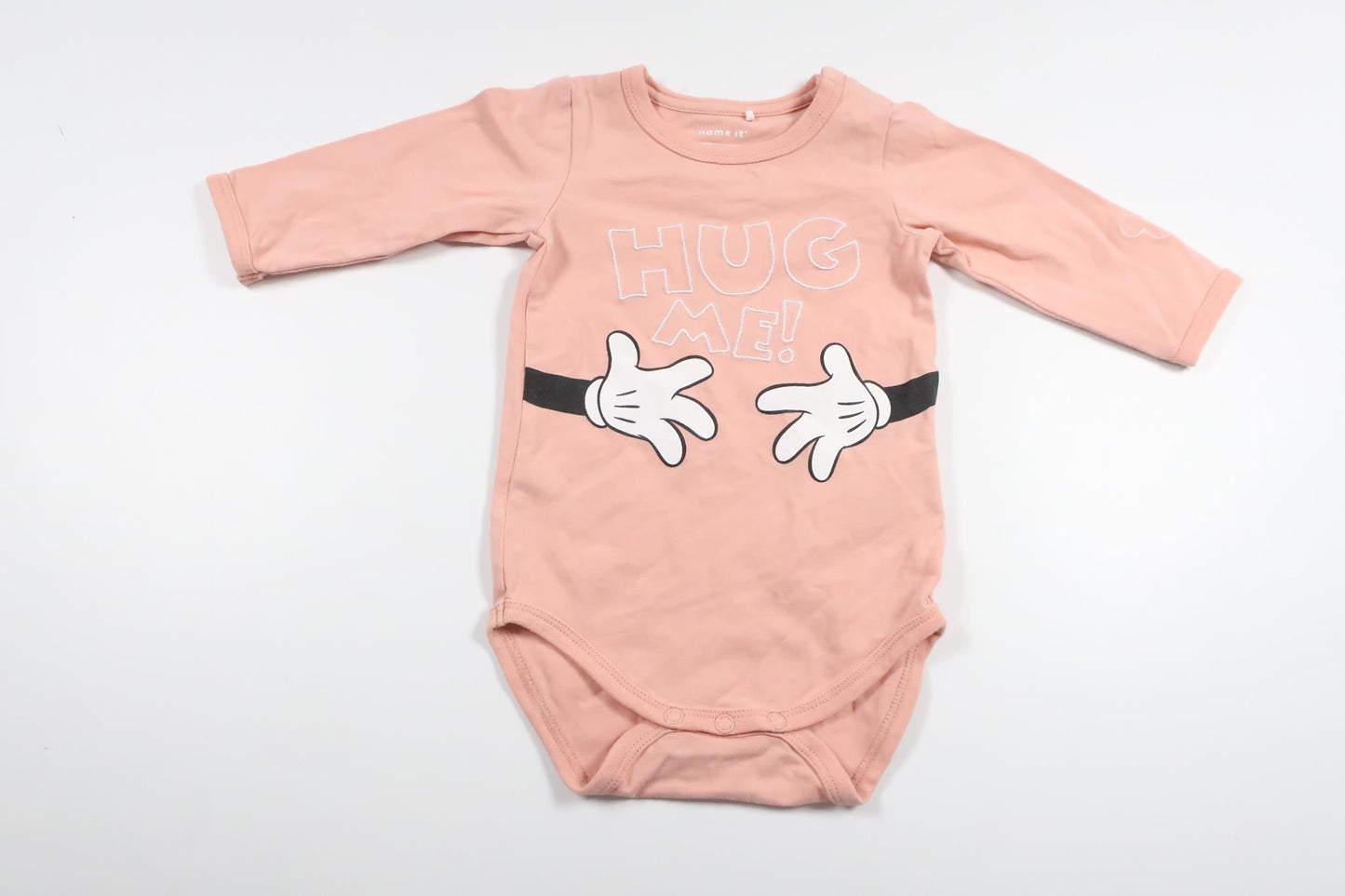 Bodysuit fra Name It - Størrelse 62 - Lyserød