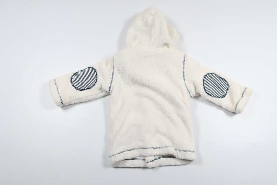 Hættejakke fra Unknown - Størrelse 74 - Hvid