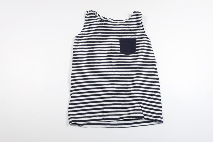 Tanktop fra H&M - Størrelse 80 - Marineblå