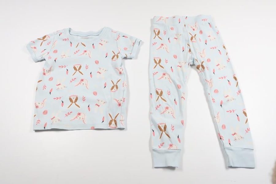 Todelt pyjamas fra Old Navy - Størrelse 92/98 - Blå