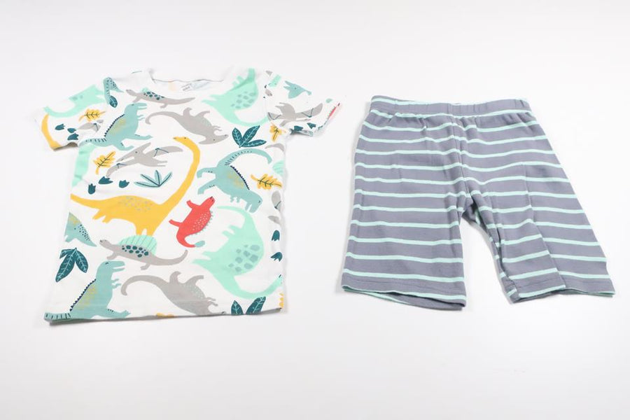 Todelt pyjamas fra Carter's - Størrelse 116 - Multifarvet