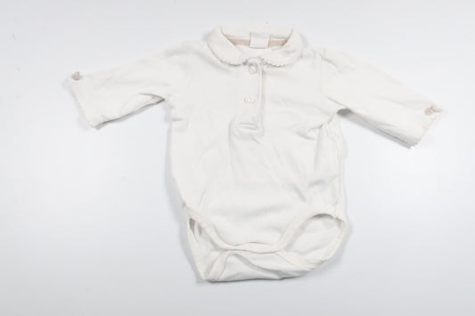 Bodysuit fra H&M - Størrelse 56 - Hvid