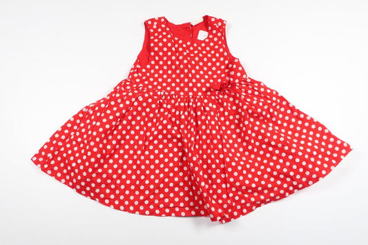 Kjole fra H&M - Størrelse 68 - Rød