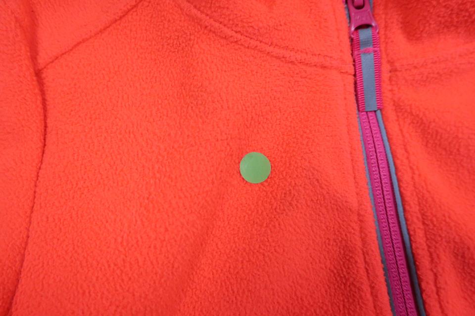 Vindfleecejakke fra My Wear Active - Størrelse 100 - Neon