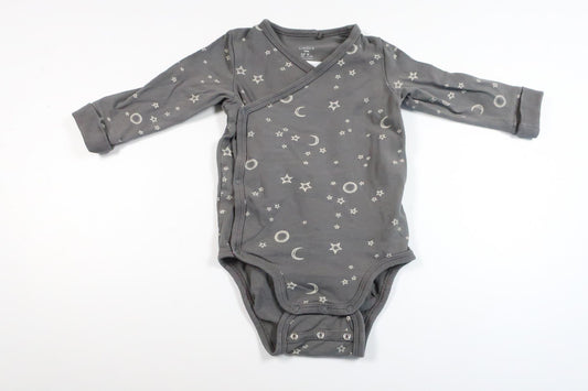 Wrap-body fra Lindex - Størrelse 62 - Grå