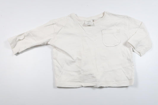 Trøje fra Zara - Størrelse 74 - Hvid