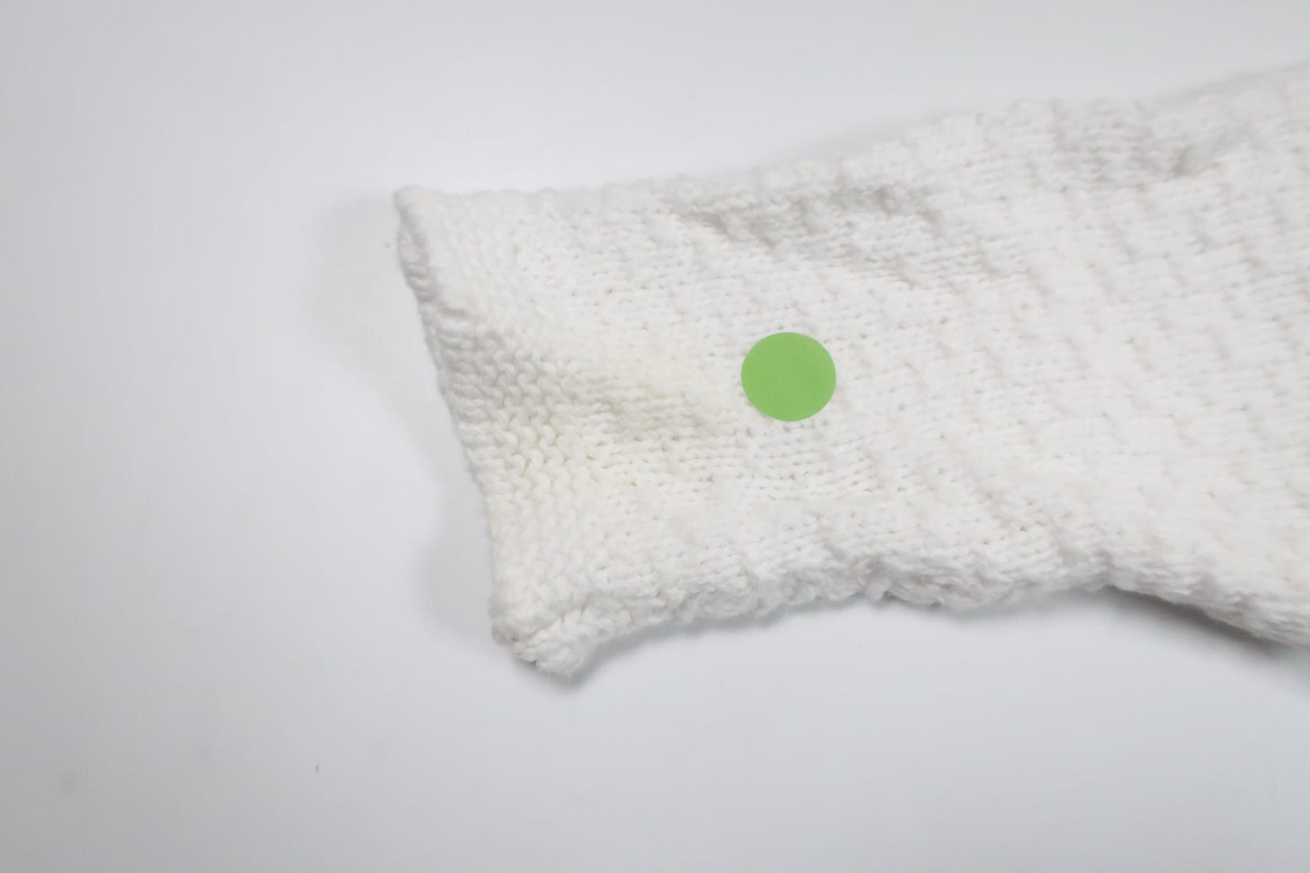 Strikket sweater fra Wai Wai - Størrelse 74 - Hvid