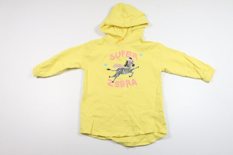 Sweatshirtkjole fra Minimarket - Størrelse 86/92 - Gul