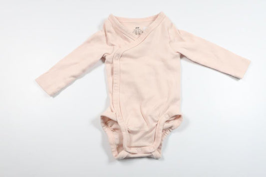 Wrap-body fra H&M - Størrelse 56 - Lyserød