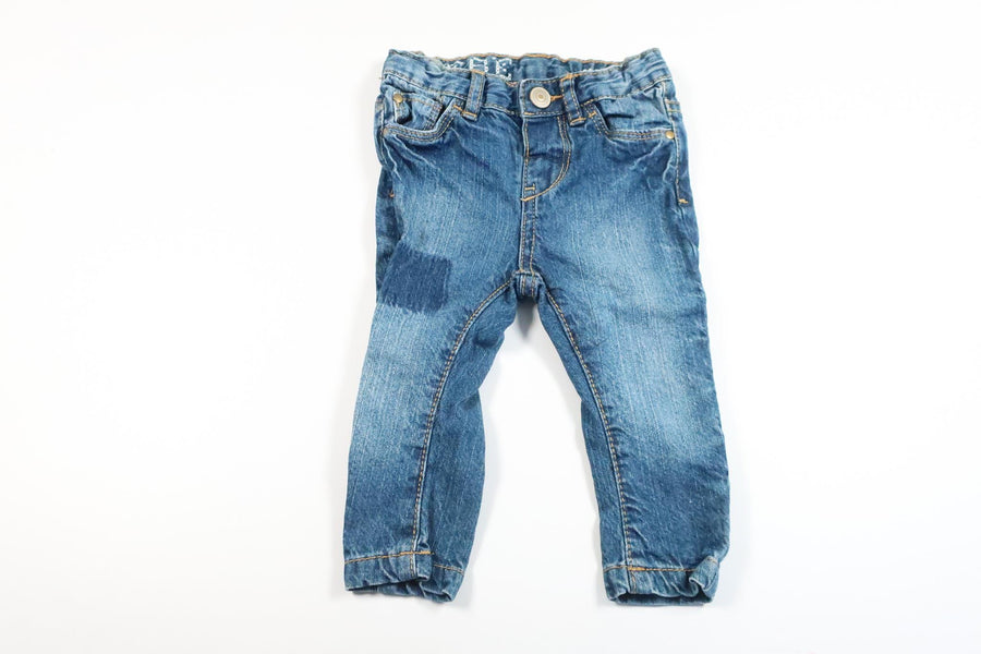Jeansbukser fra BEBE - Størrelse 56/62 - Denim