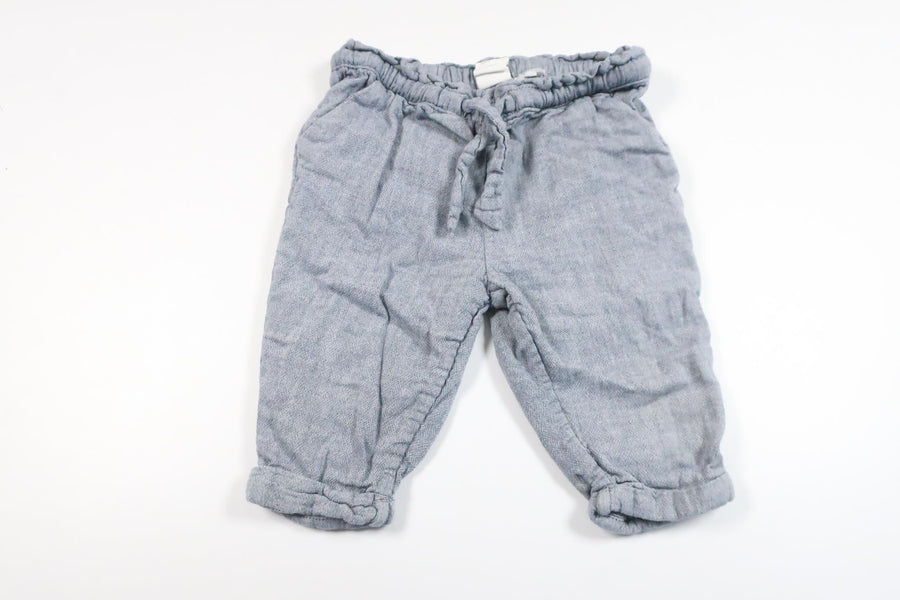 Forede bukser fra H&M - Størrelse 68/74 - Blå