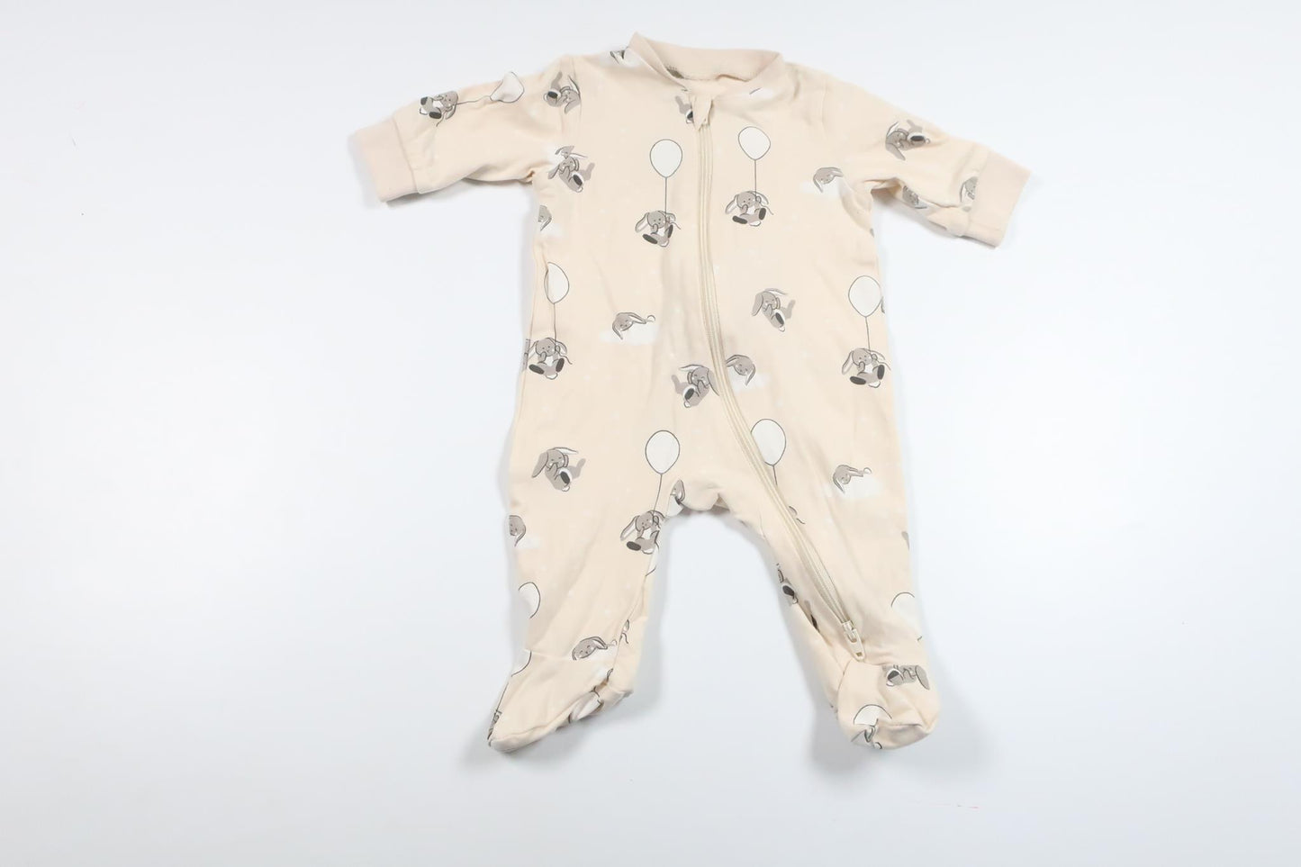 Pyjamas med kaniner fra Ukendt - Størrelse 50 - Off-white