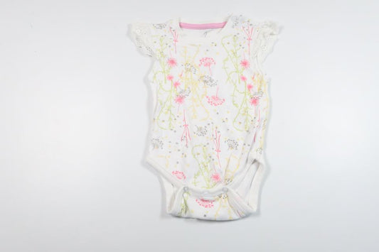 Bodysuit fra Pytteliten - Størrelse 56 - Hvid