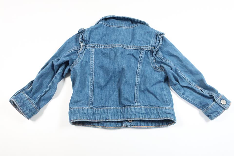 Denimjakke fra H&M - Størrelse 86 - Denim