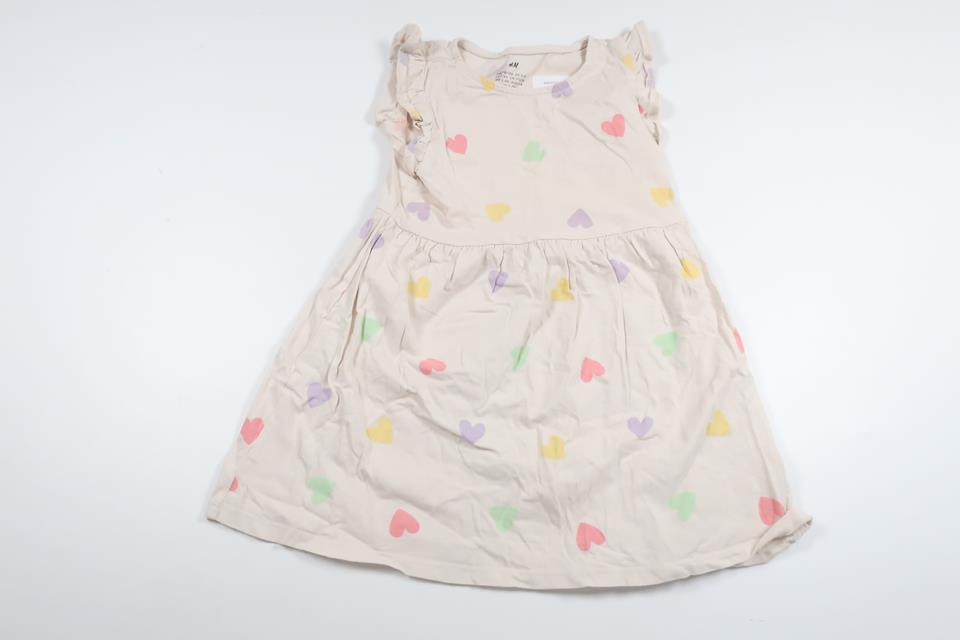 Kjole fra H&M - Størrelse 98/104 - Off-white