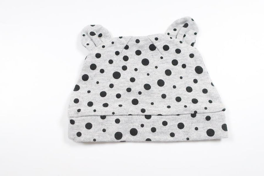 Prikket hue med ører fra Ukendt - Størrelse 56 - Grå