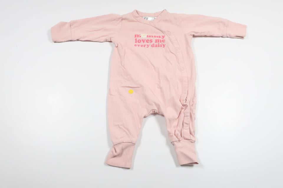Pyjamas fra H&M - Størrelse 56 - Lyserød
