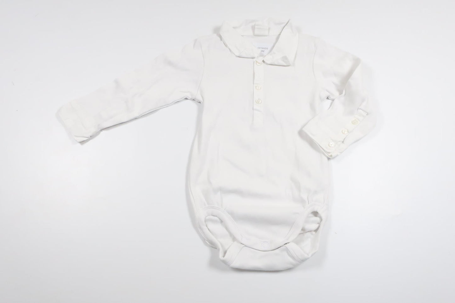 Polobody fra H&M - Størrelse 80 - Hvid