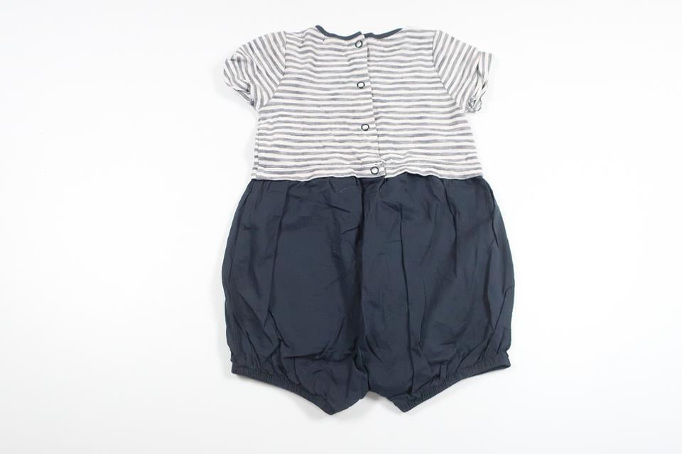 Jumpsuit fra Newbie - Størrelse 74 - Marineblå