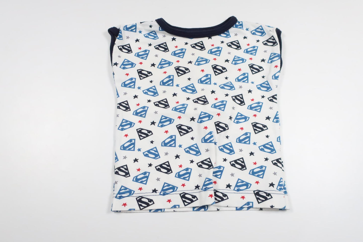 Sweatshirt "superman" fra Ukendt - Størrelse 74 - Hvid