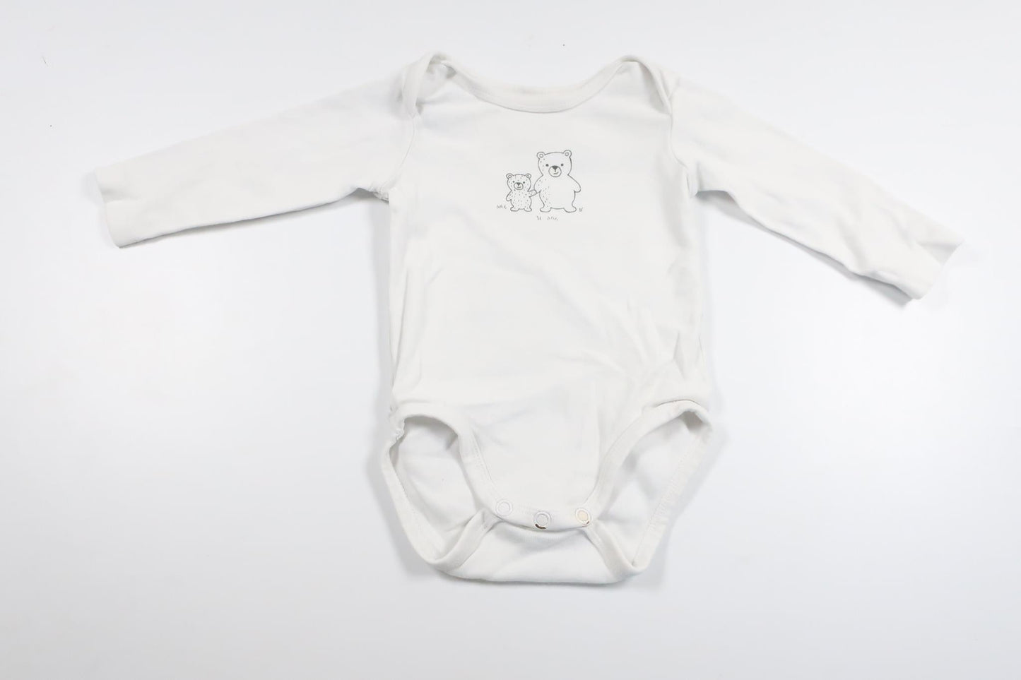 Bodysuit fra H&M - Størrelse 62 - Hvid