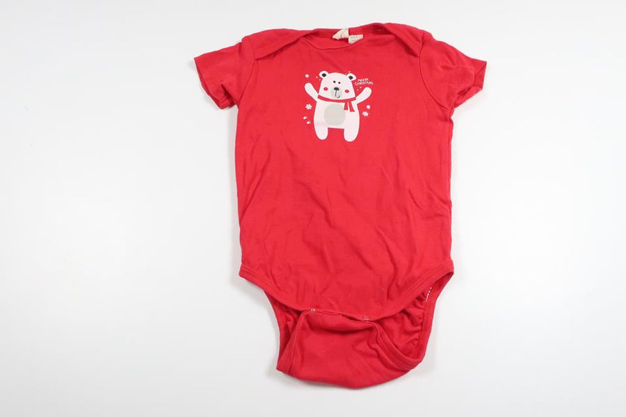 Bodysuit fra Ukendt - Størrelse 86 - Rød