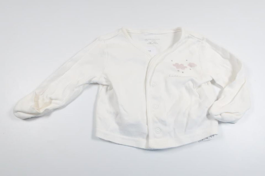 Cardigan fra Primark - Størrelse 62 - Hvid