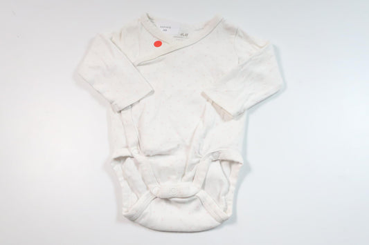 Wrap-body fra H&M - Størrelse 56 - Hvid