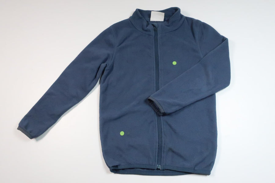 Fleecejakke fra Tilly & Maddox - Størrelse 122/128 - Blå