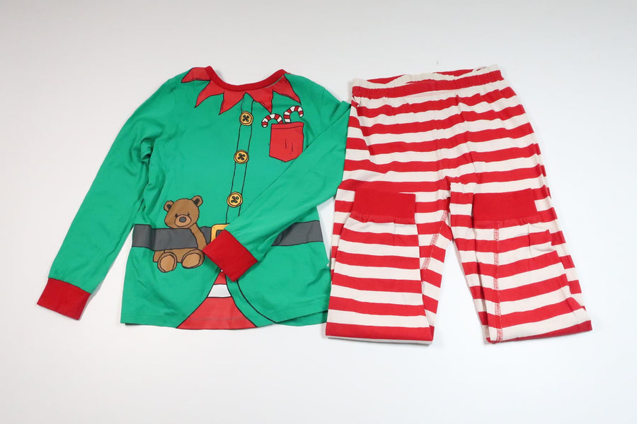 Julemandskostume fra H&M - Størrelse 122/128 - Grøn