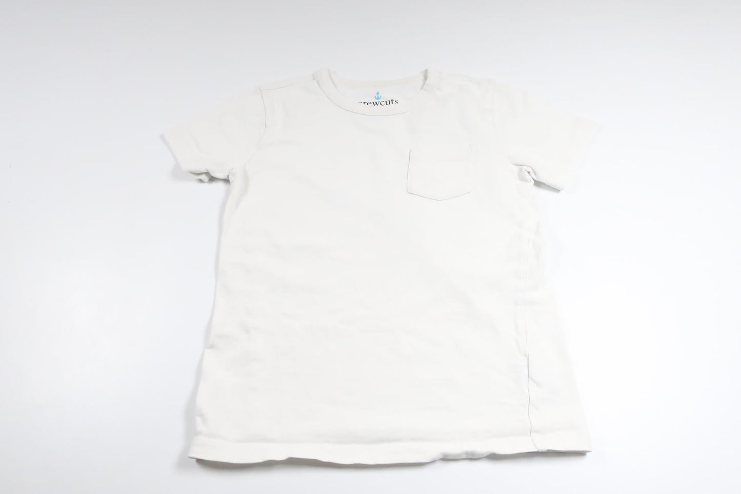 T-shirt fra Crewcuts - Størrelse 122/128 - Hvid