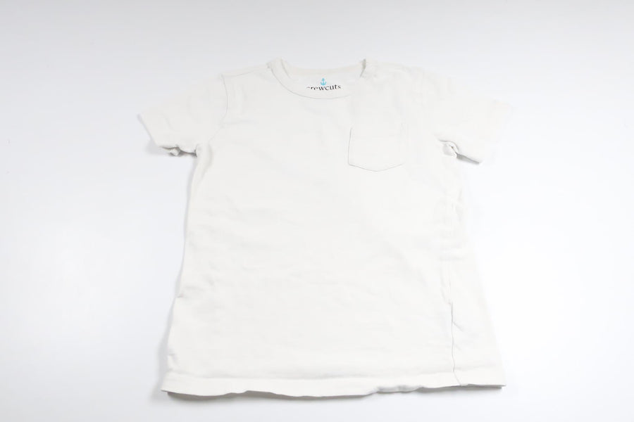 T-shirt fra Crewcuts - Størrelse 122/128 - Hvid