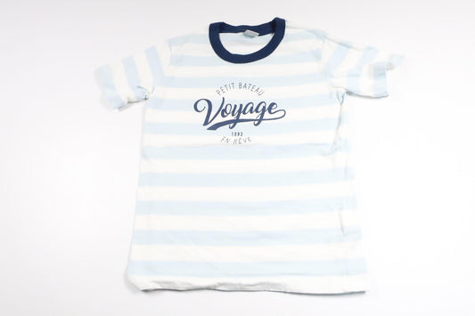 T-shirt fra Petit Bateau - Størrelse 128 - Blå