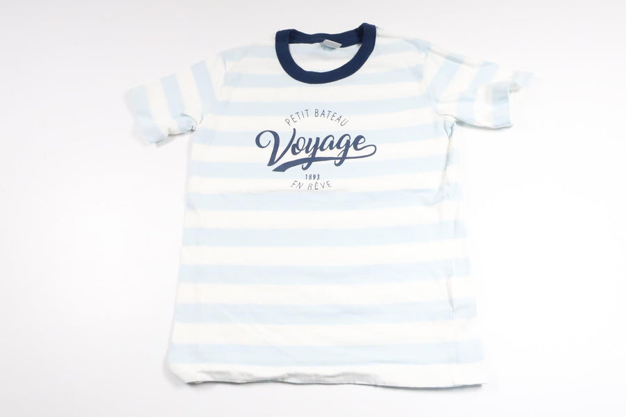 T-shirt fra Petit Bateau - Størrelse 128 - Blå