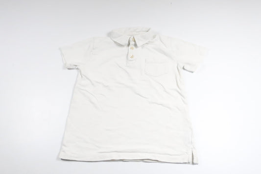 Poloshirt fra Crewcuts - Størrelse 122/128 - Hvid