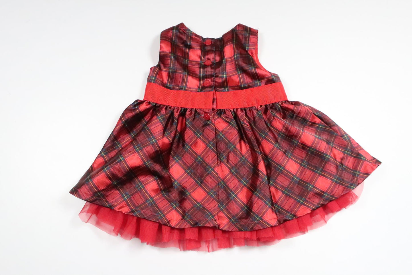 Ternet kjole fra My Wear Baby - Størrelse 74 - Rød