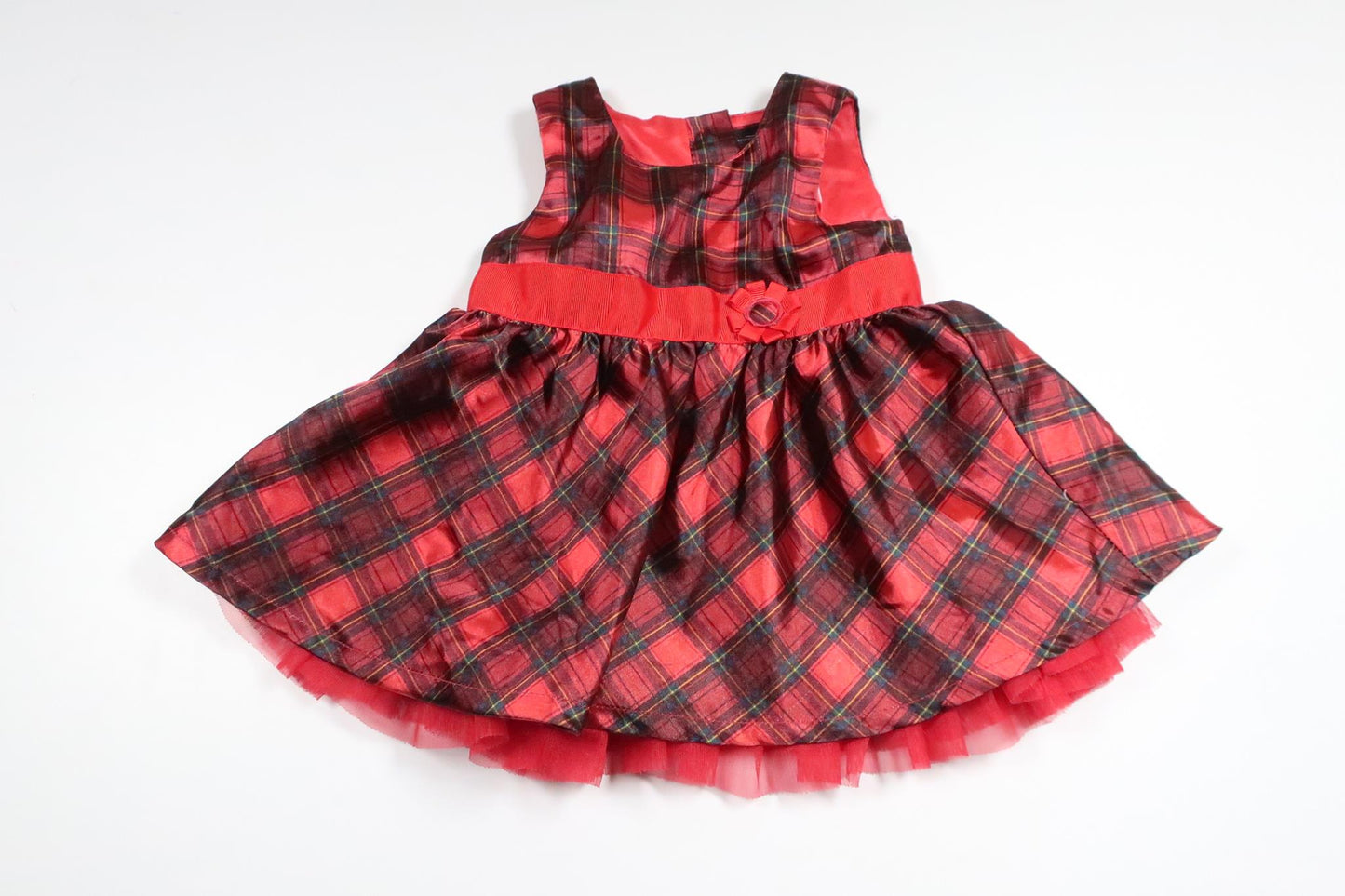Ternet kjole fra My Wear Baby - Størrelse 74 - Rød
