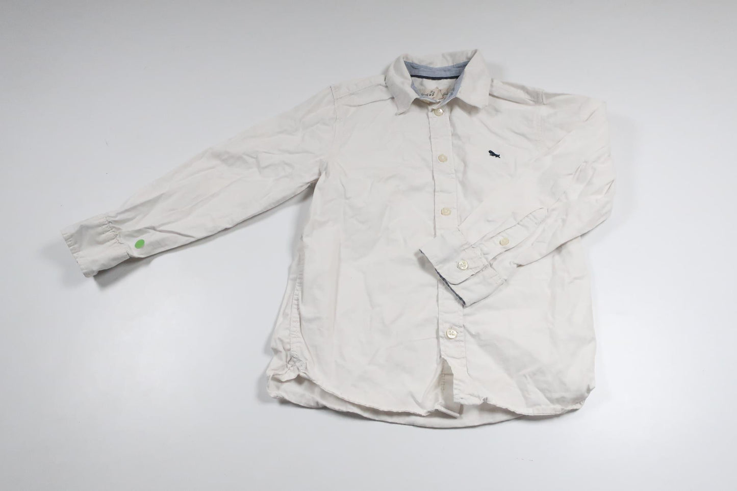 Skjorte fra H&M - Størrelse 116 - Hvid