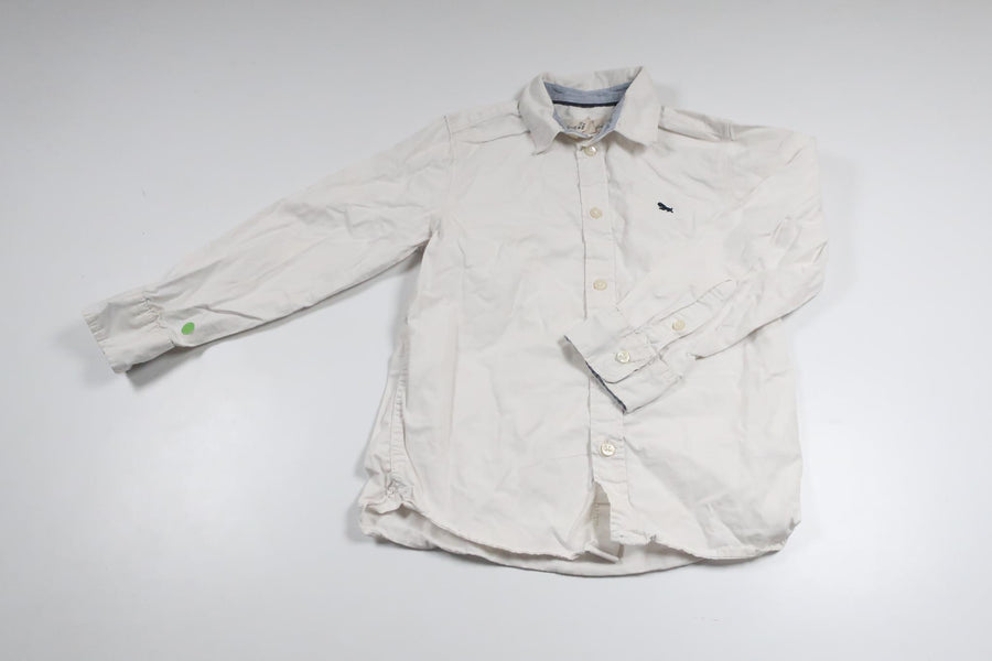 Skjorte fra H&M - Størrelse 116 - Hvid
