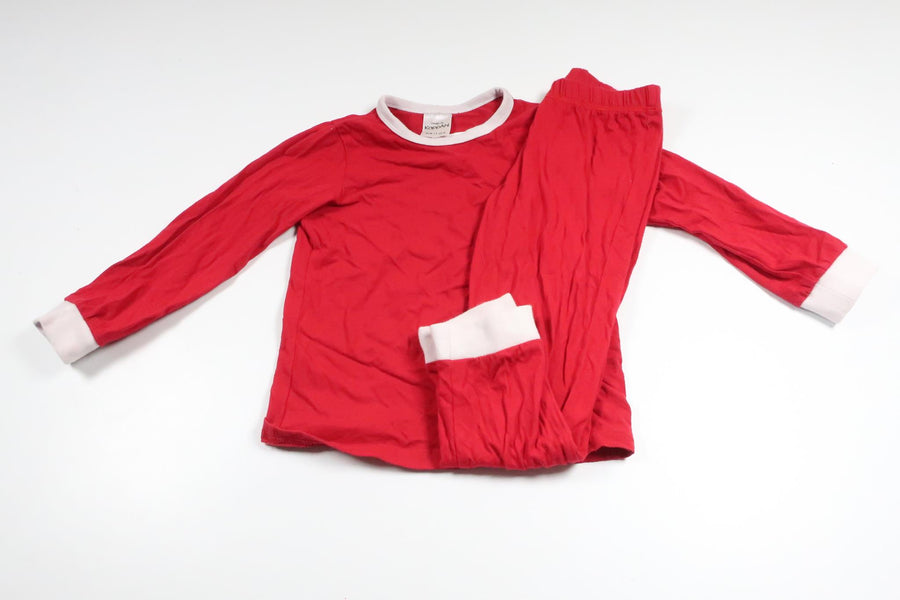 Julemandskostume (uden hætte) fra Kappahl - Størrelse 98/104 - Rød