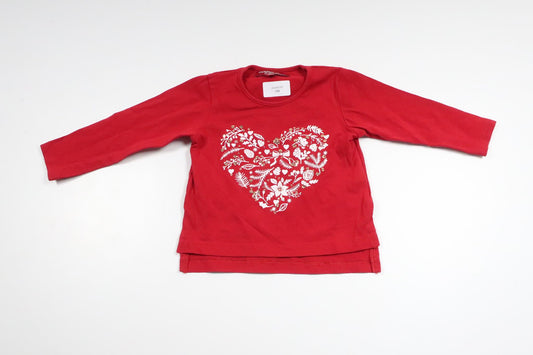 Sweater fra Skill - Størrelse 68 - Rød