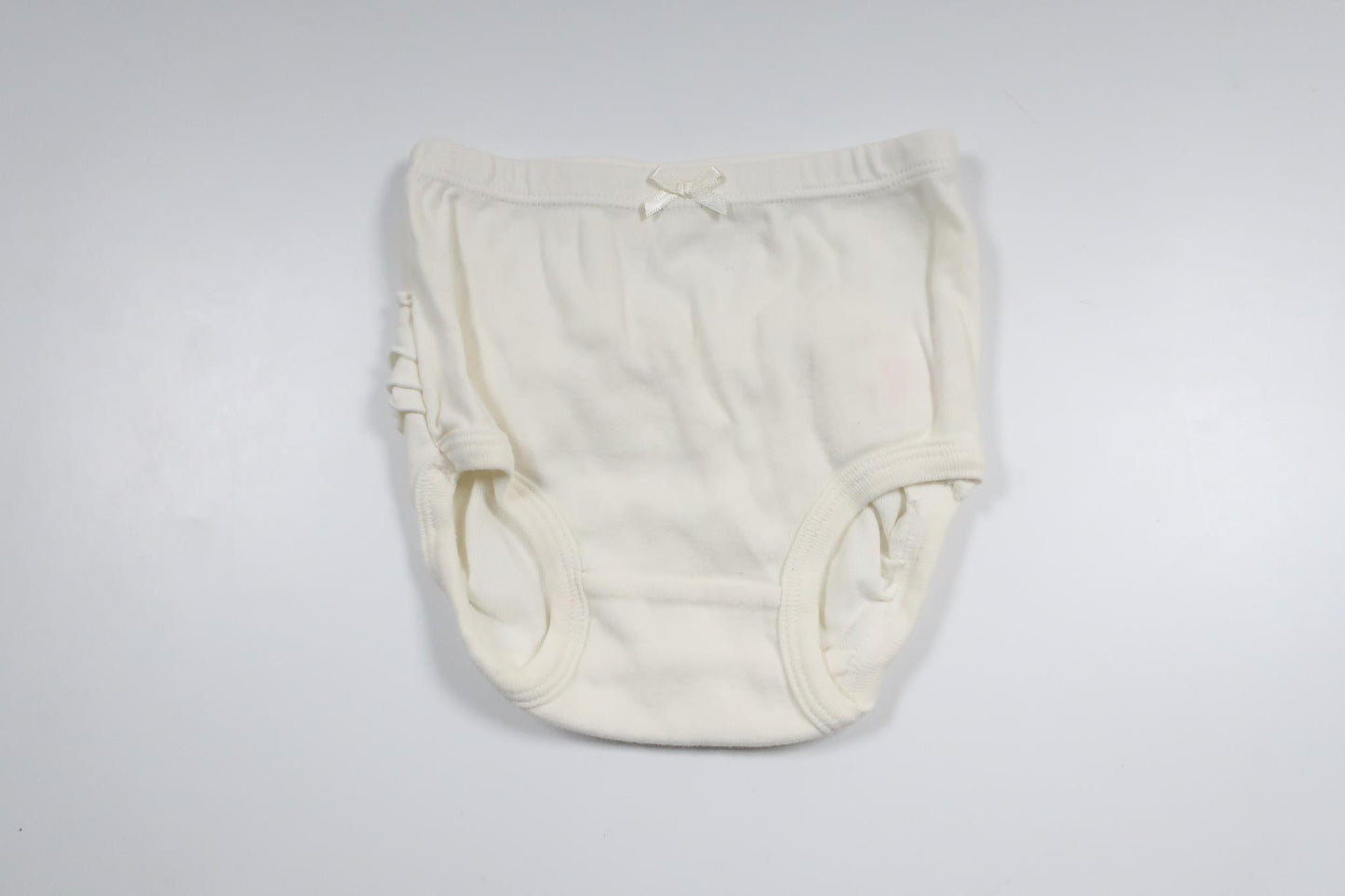 Ble-bh med flæse fra Lindex - Størrelse 50/56 - Hvid