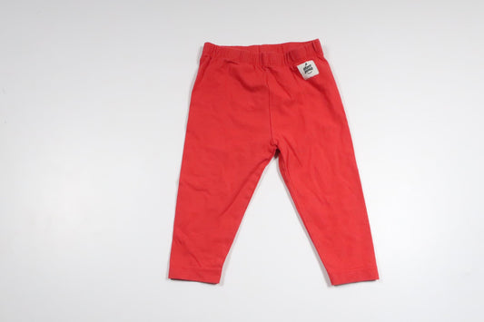 Leggings fra A Happy Brand - Størrelse 62/68 - Rød