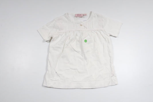 T-shirt fra Noa Noa Miniature - Størrelse 74 - Hvid