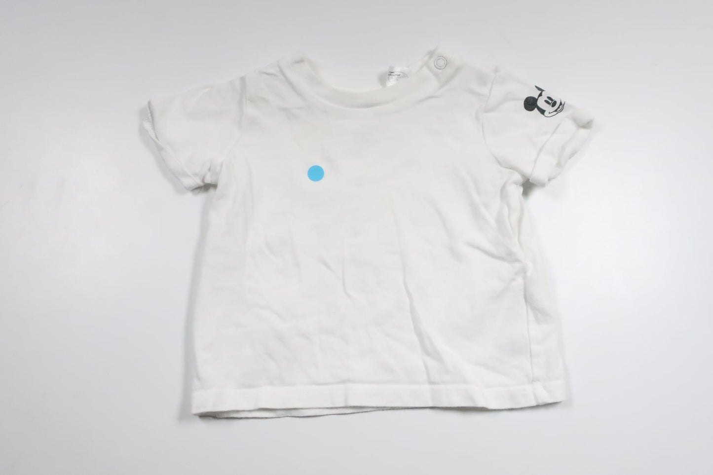 T-shirt fra H&M - Størrelse 68 - Hvid