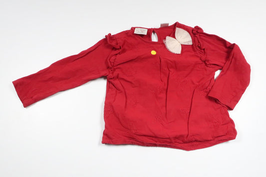 Tunika fra Zara - Størrelse 80 - Rød